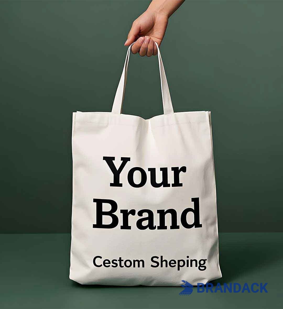 Custom Printed Shopping Bags with Logo for Brand and Growing Business