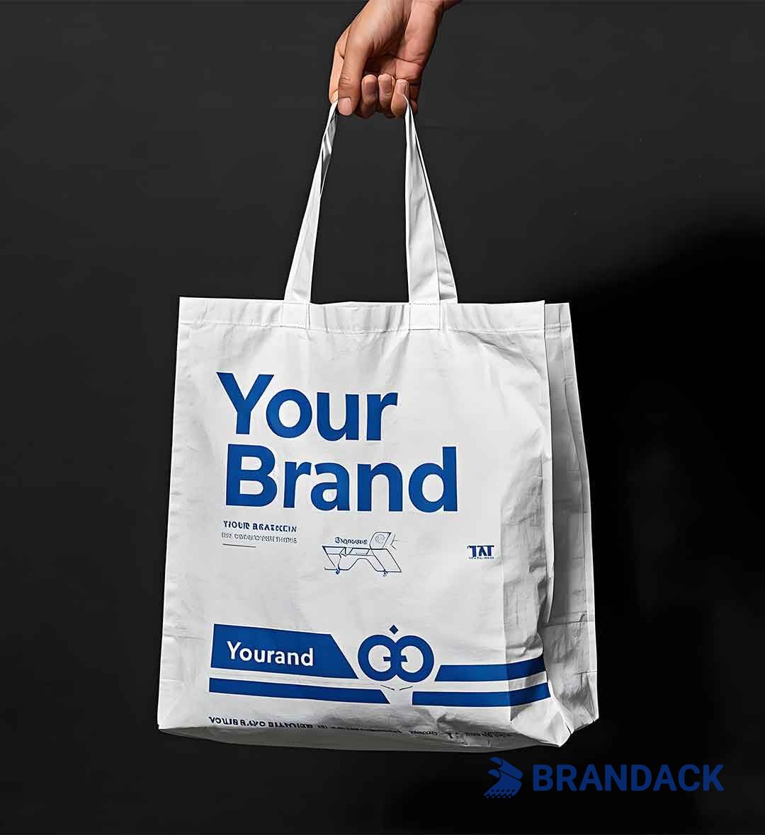Custom Recyclable Bag with Logo | Bespoke Printing and Packaging Bags
