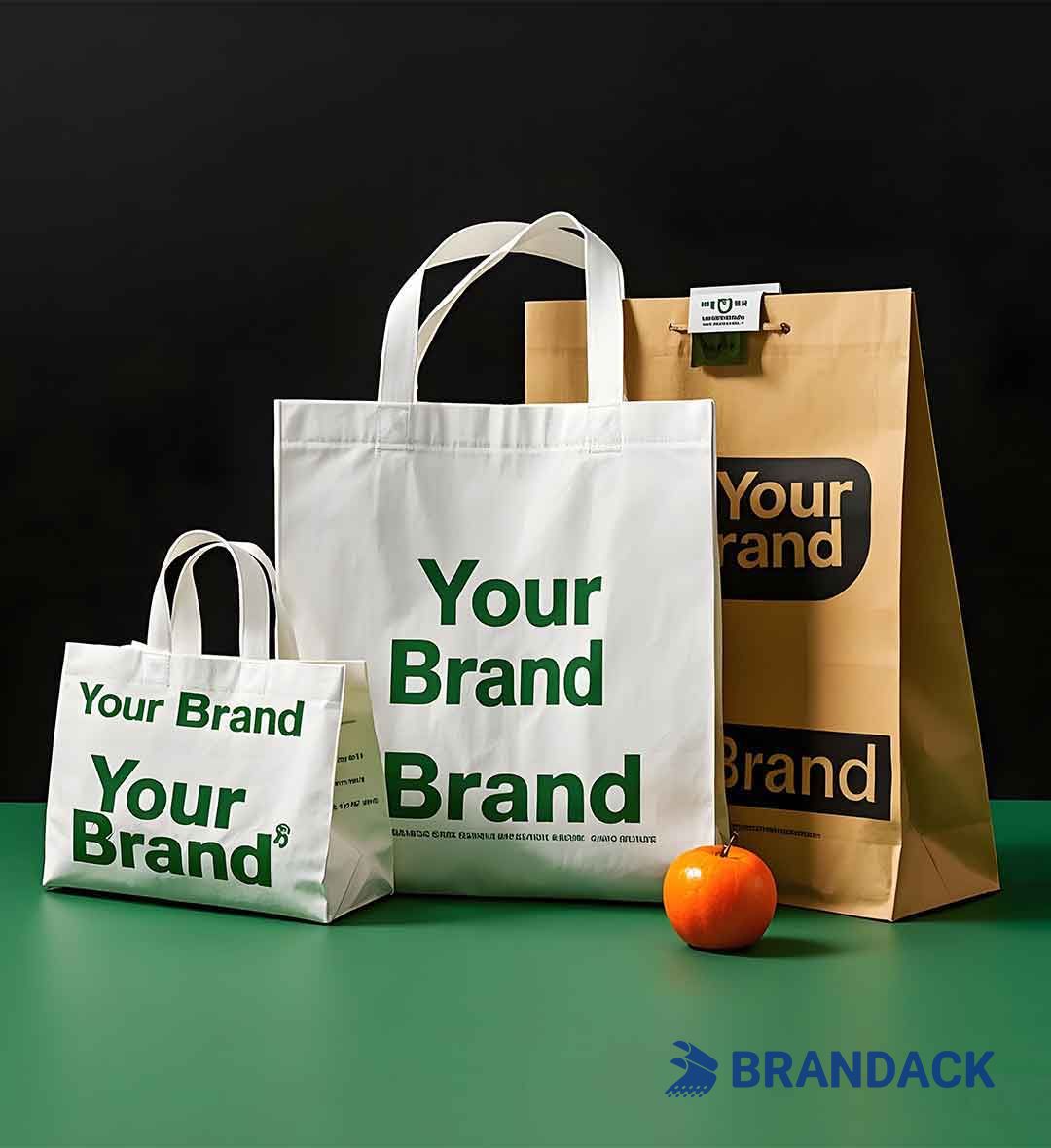 Custom Recyclable Bag with Logo | Bespoke Printing and Packaging Bags
