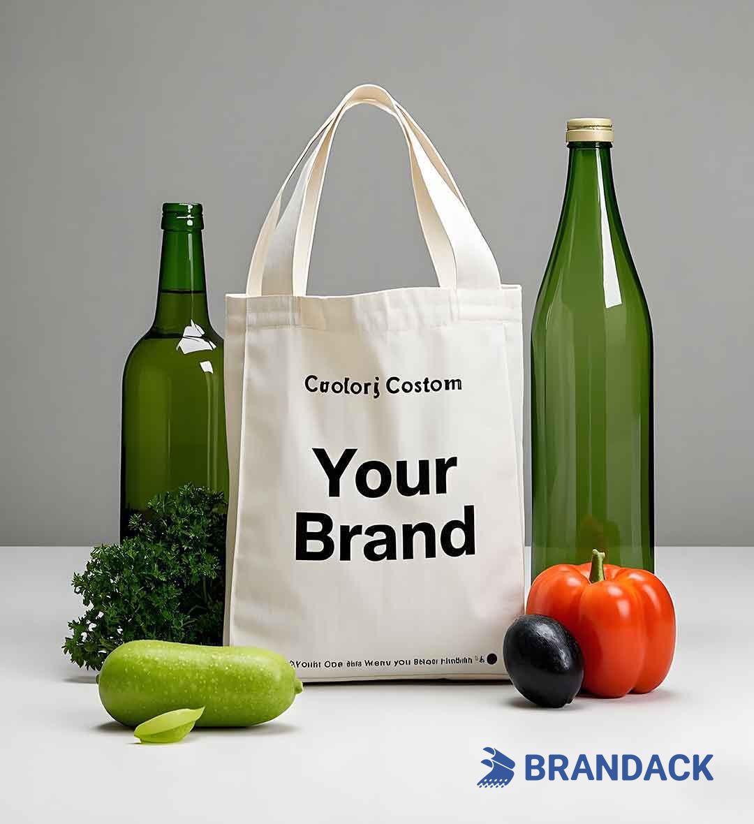 Custom Wholesale Cheap Reusable Grocery Bags with Logo in Bulk