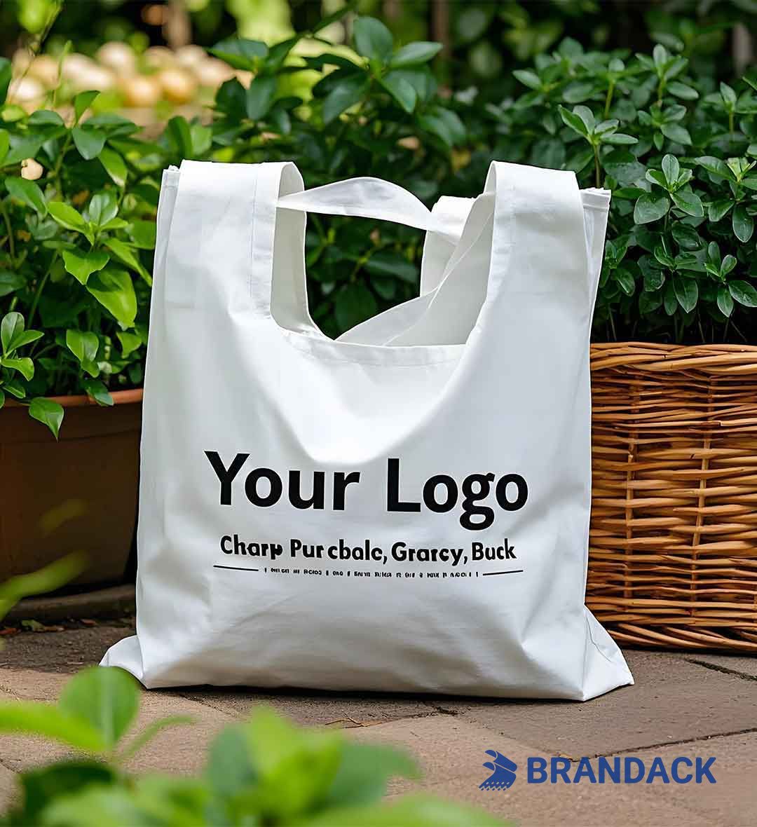 Custom Wholesale Cheap Reusable Grocery Bags with Logo in Bulk