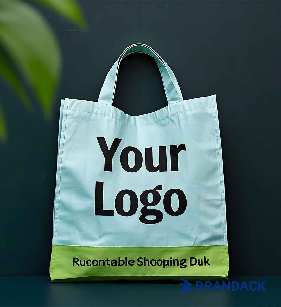 Custom Personalized Reusable Shopping Bags with Logo Wholesale Bulk
