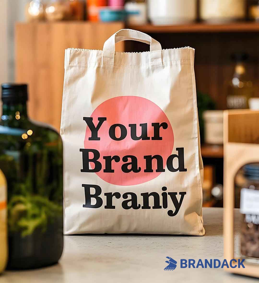 Custom Grocery Bag Factory and Supplier with Packaging Design Service