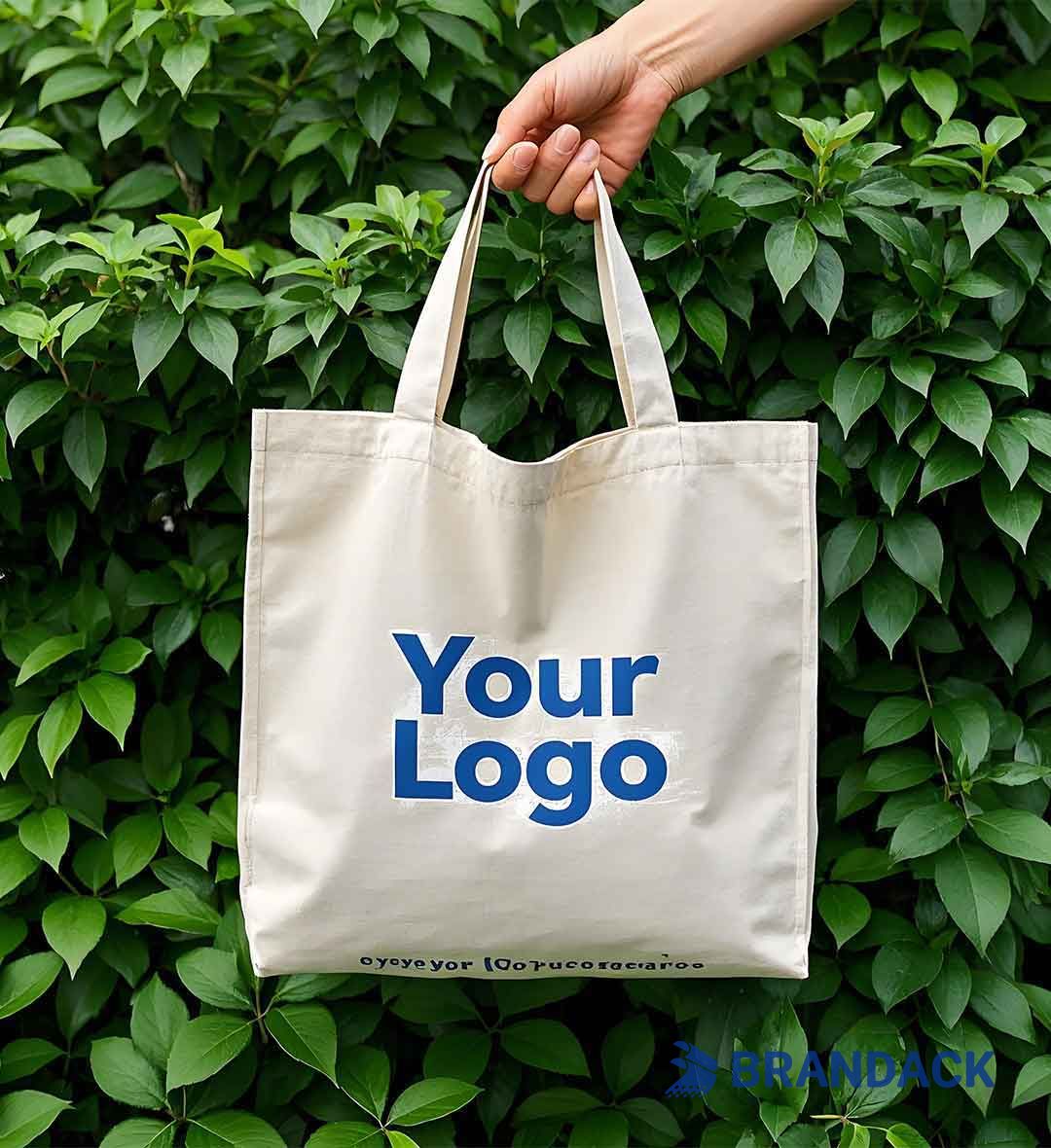 Custom Personalized Reusable Grocery Bags with Your Logo