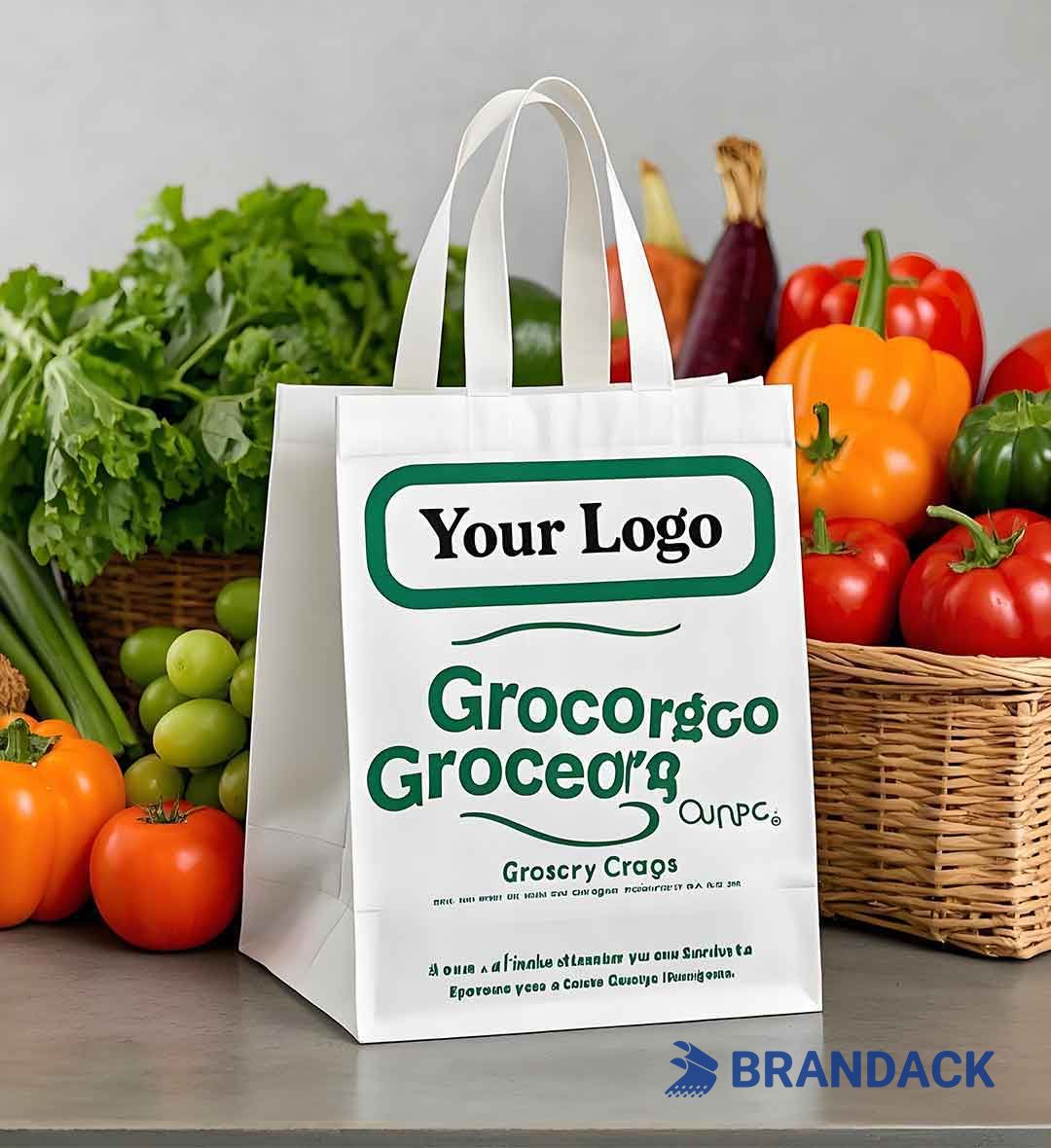 Bulk Grocery Bag Company | Custom Bags with Logo for Business