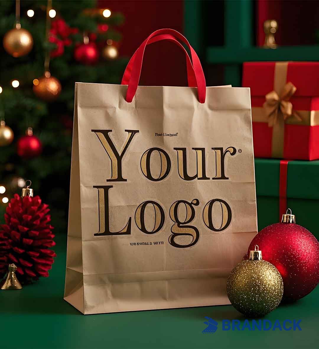 Custom Xmas Gift Bags Bulk | Bespoke Christmas Gift Bags Wholesale