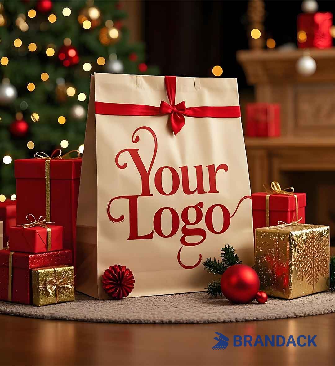 Custom Xmas Gift Bags Bulk | Bespoke Christmas Gift Bags Wholesale