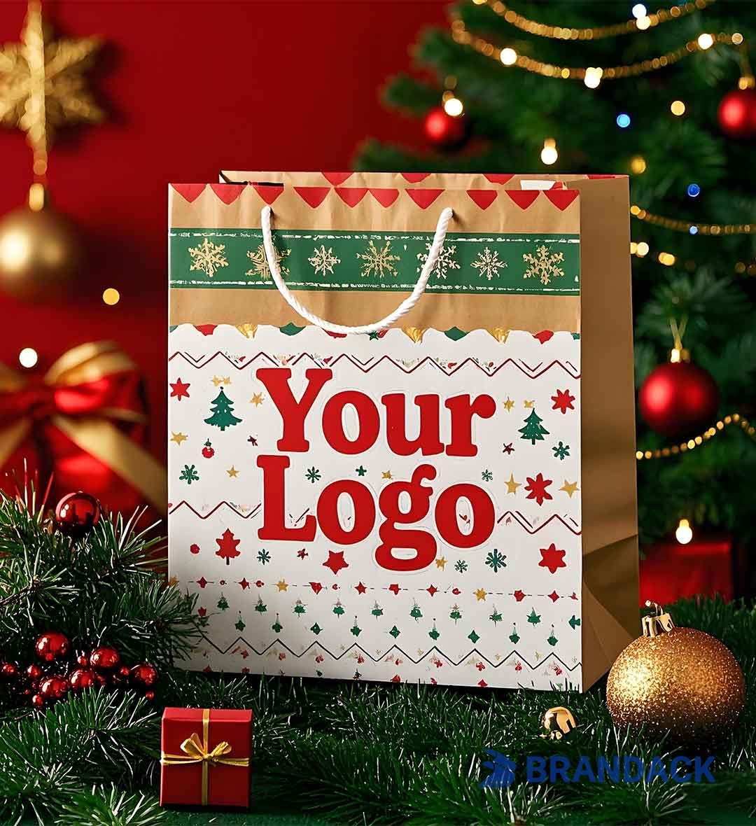 Bespoke Gift Bags Bulk Christmas | Custom Gift Bag Supplier