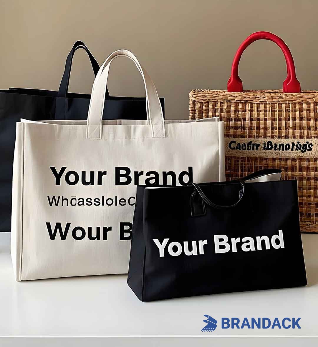 Custom Gift Bags Wholesale Bulk Supplies with Design Service