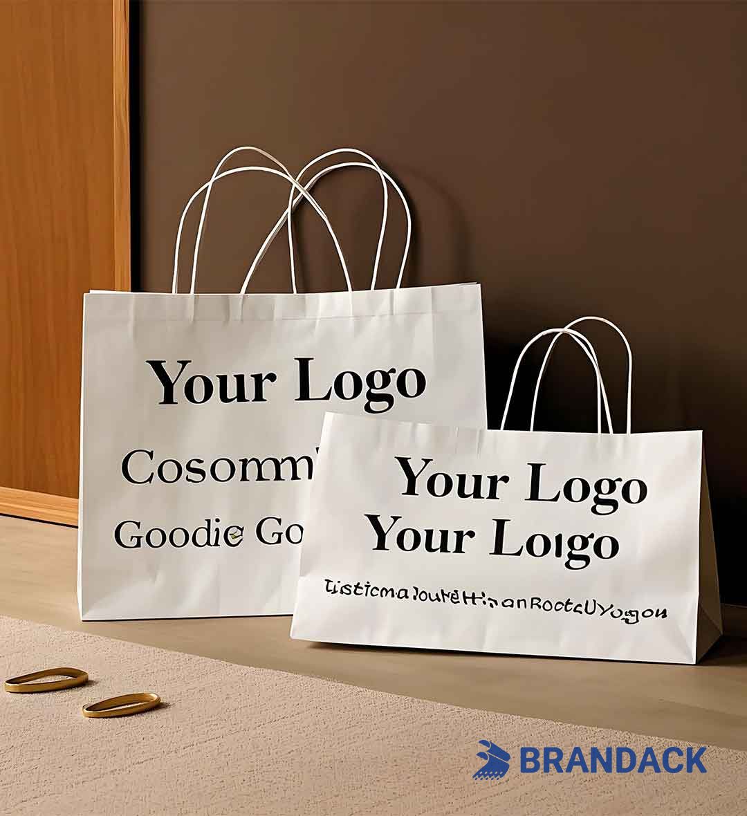 Customised Wholesale Goodie Bags in Bulk Printed with Your Logo