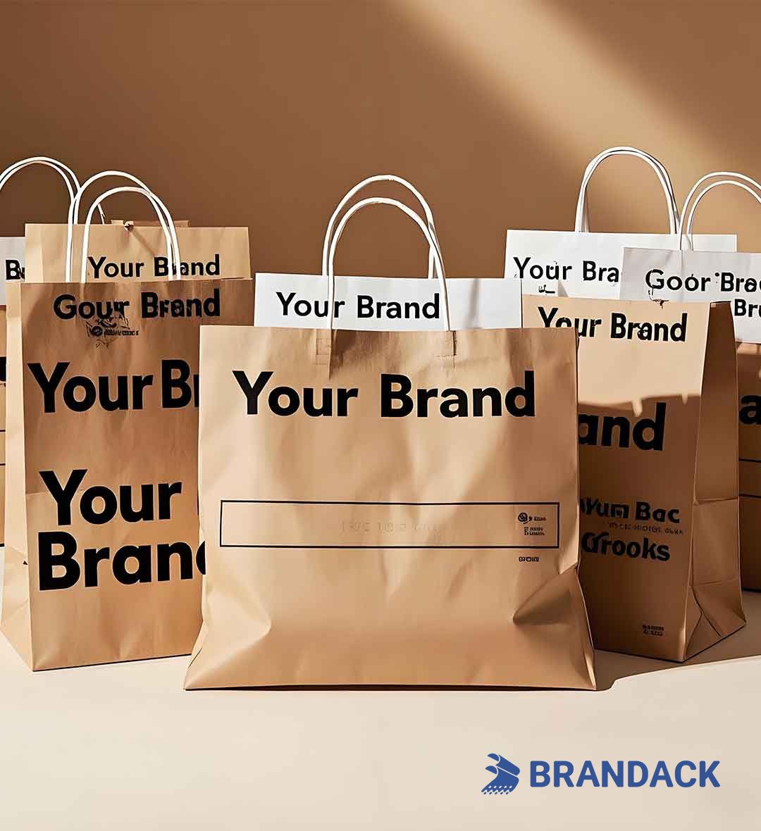 Customised Wholesale Goodie Bags in Bulk Printed with Your Logo