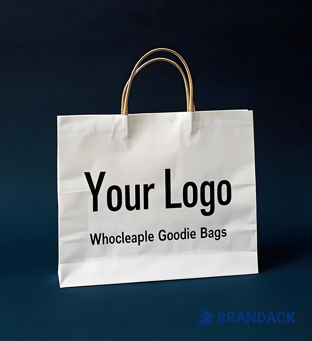 Customised Wholesale Goodie Bags in Bulk Printed with Your Logo