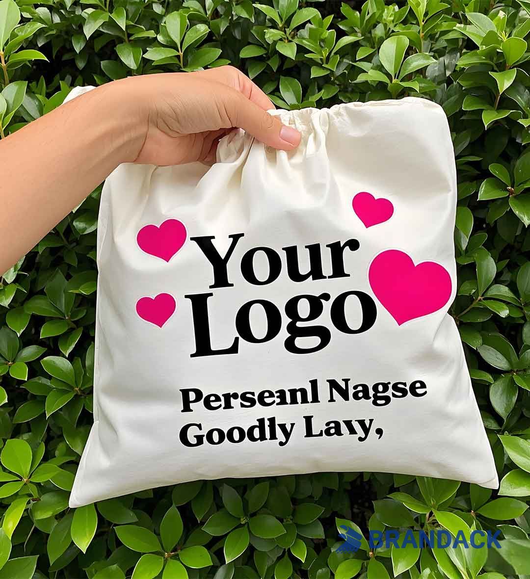 Personalised Paper Thank You Goodie Bags Printed with Your Logo