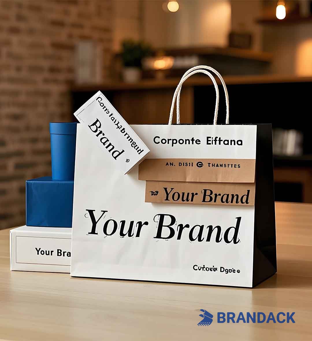Custom Corporate Gifting Bags Wholesale No Minimum
