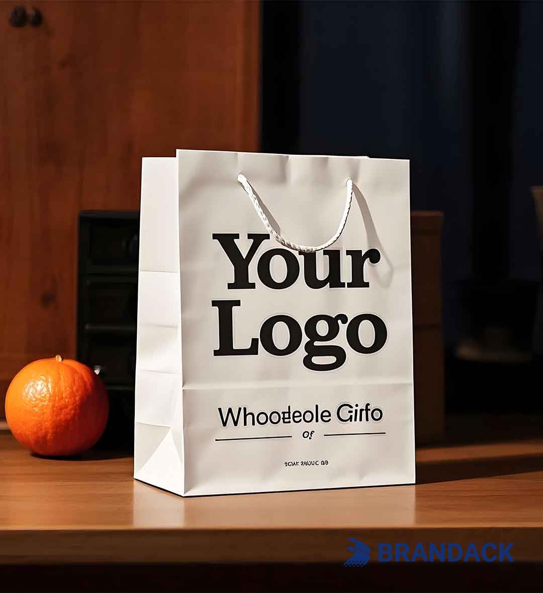 Custom Wholesale Gift Bags with Logo in Bulk to Boost Your Brand