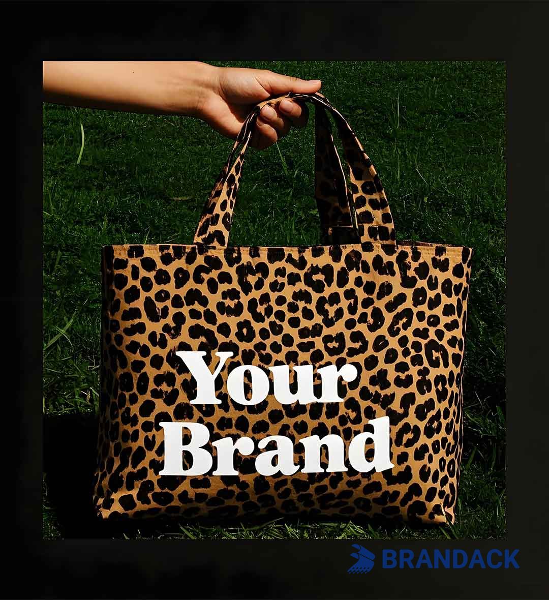 Custom Tote Bag Printing Company | Animal Print on Demand Tote Bags