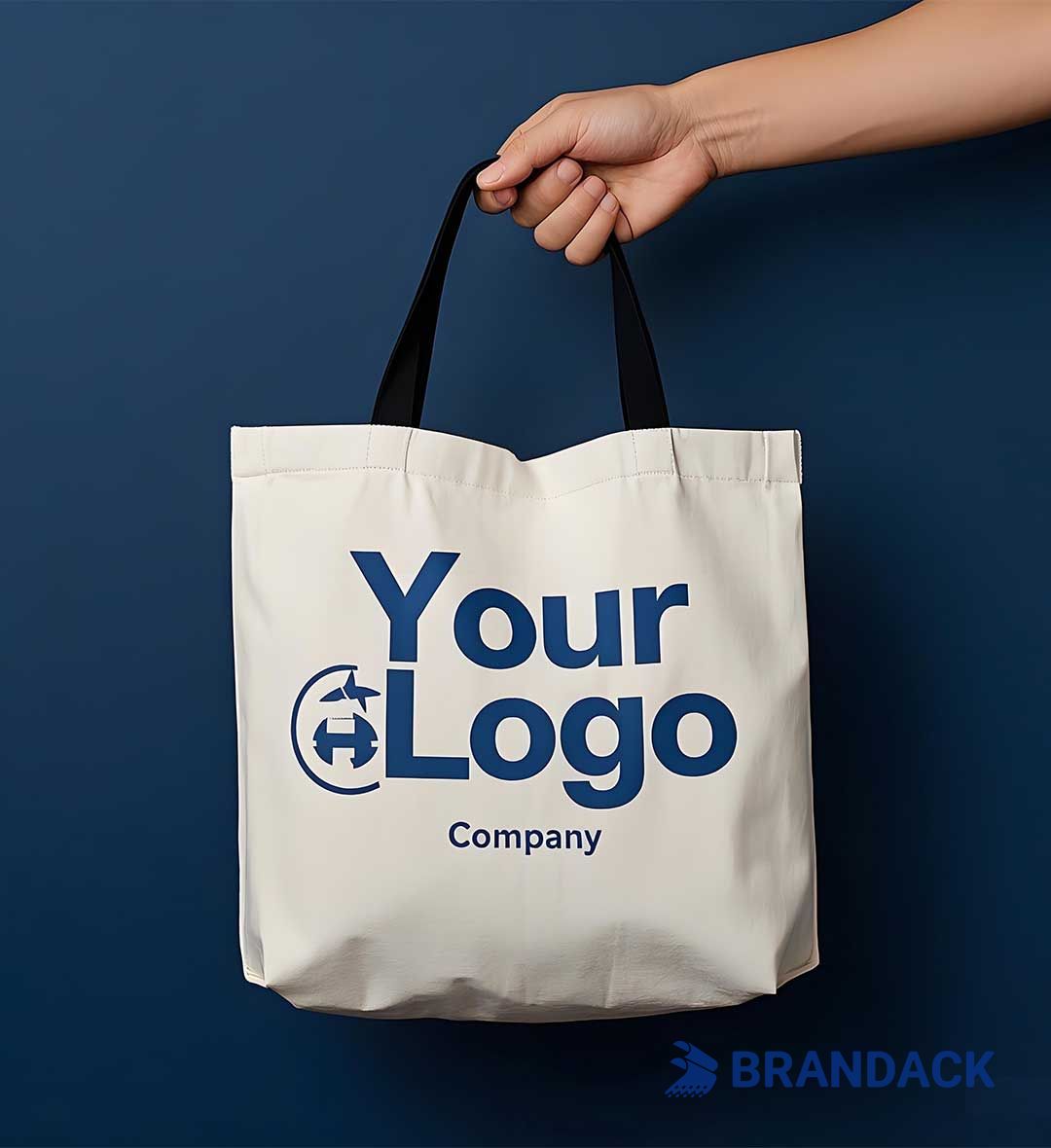 Company Logo Tote Bags Bulk | Make My Own Tote Bag with Design Service