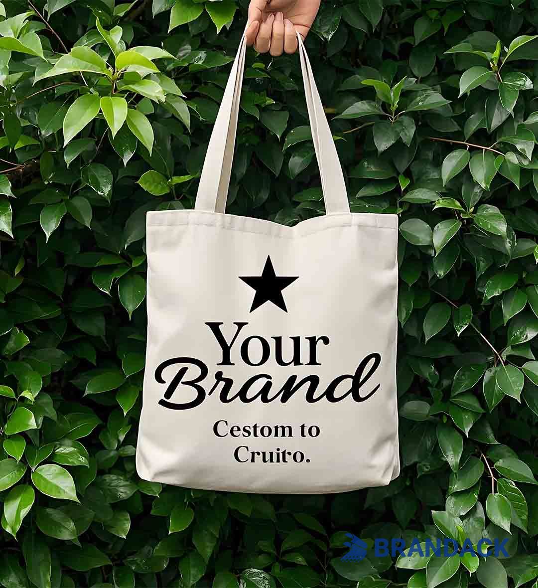 Customised Canvas Tote Bag Supplier with Packaging Design Service