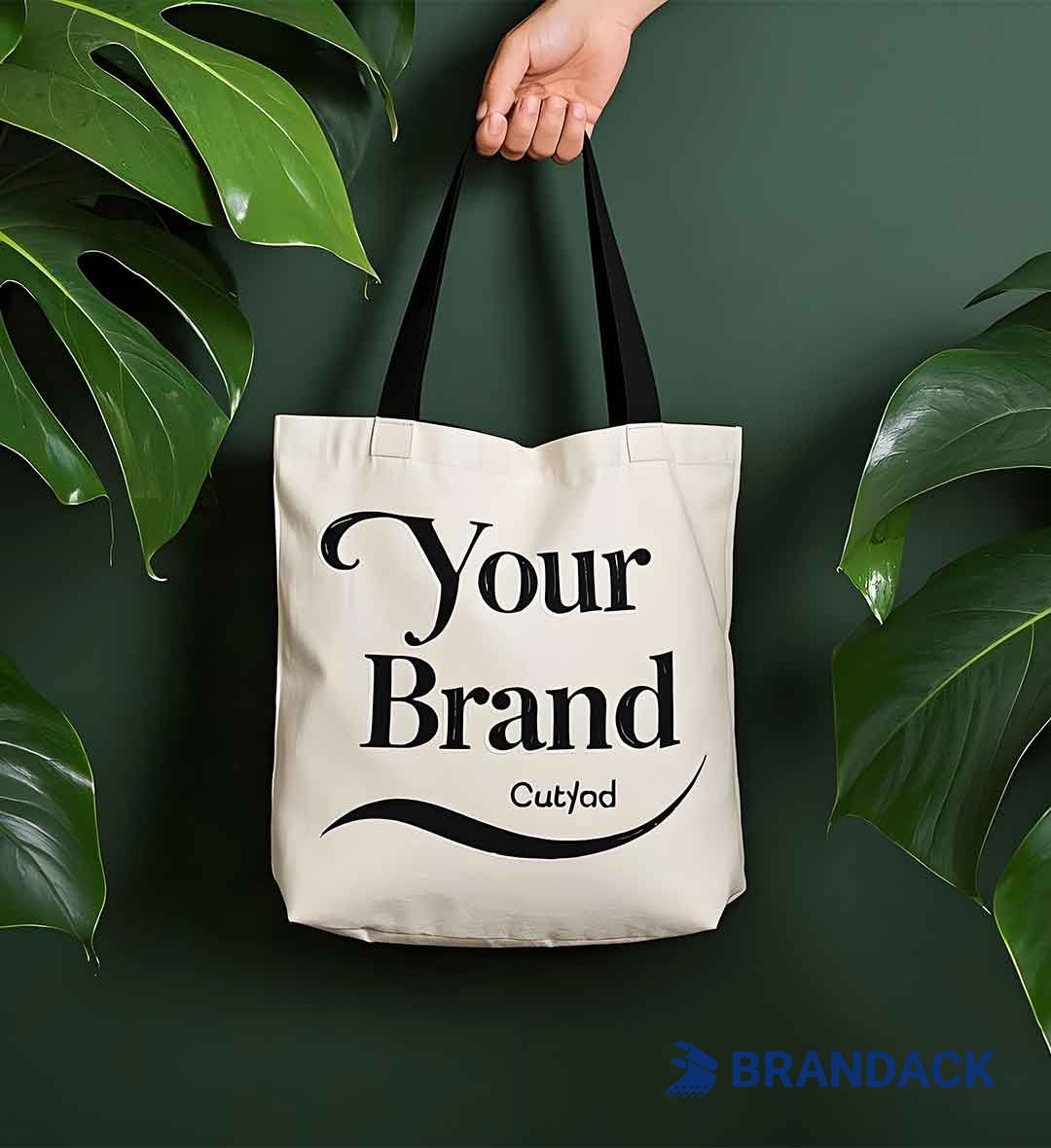 Custom Canvas Tote Bags Bulk Printed with Your Logo