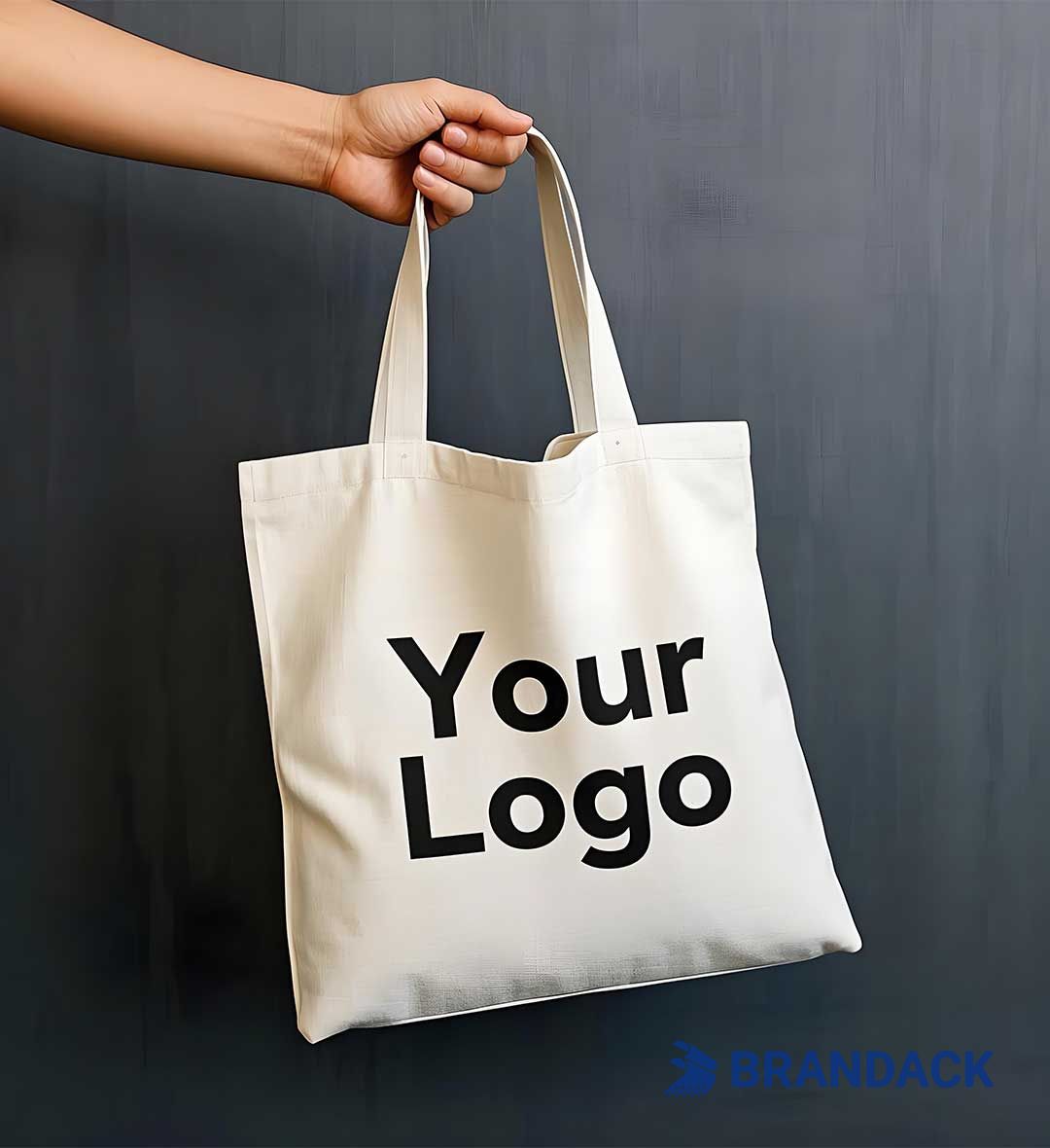 Custom Canvas Tote Bags Bulk Printed with Your Logo