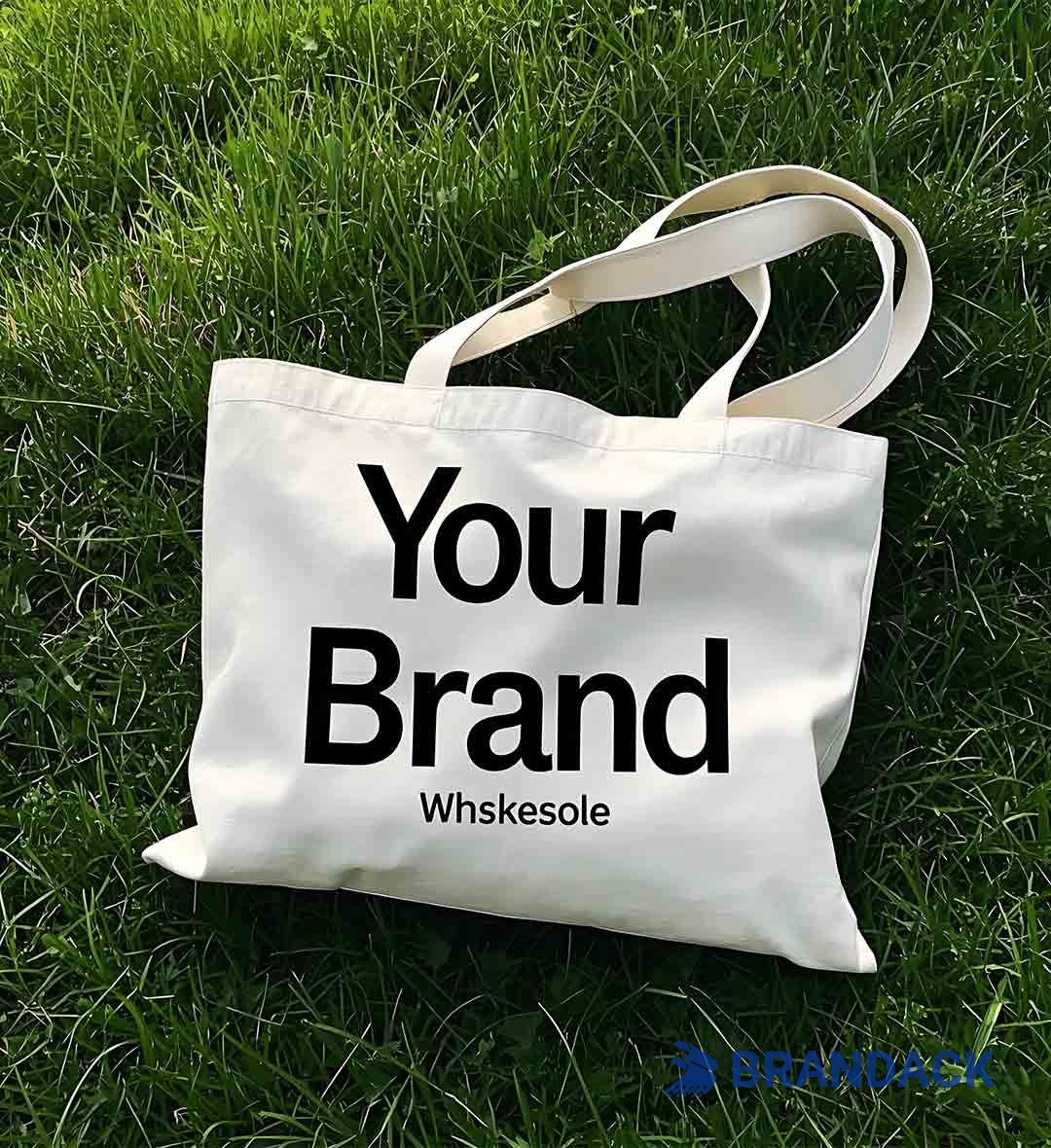 Heavy Duty Wholesale Canvas Tote Bags with Logo to Stand Out