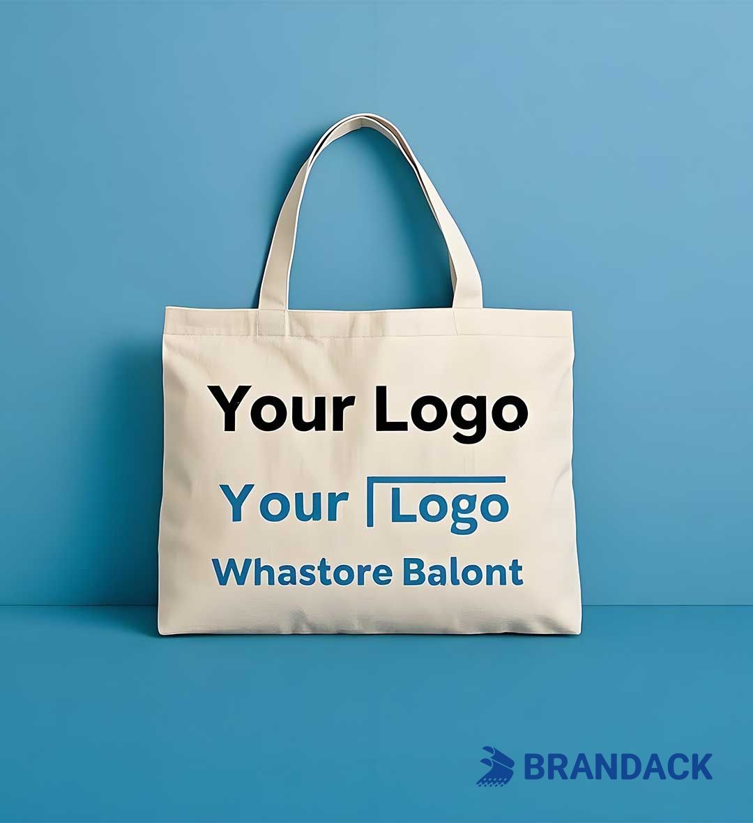 Heavy Duty Wholesale Canvas Tote Bags with Logo to Stand Out