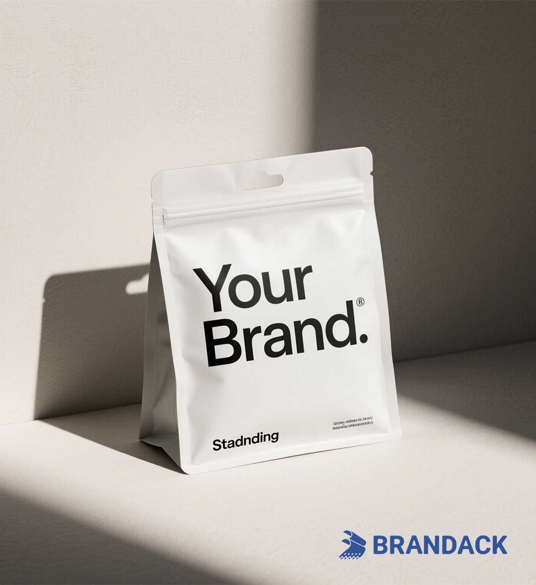 Custom Tea Stand Up Pouches | Printed Packaging Plastic Bags with Logo