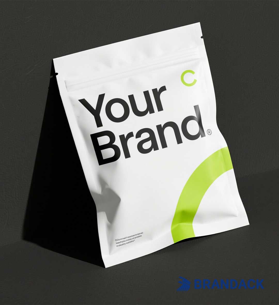 Custom Tea Stand Up Pouches | Printed Packaging Plastic Bags with Logo