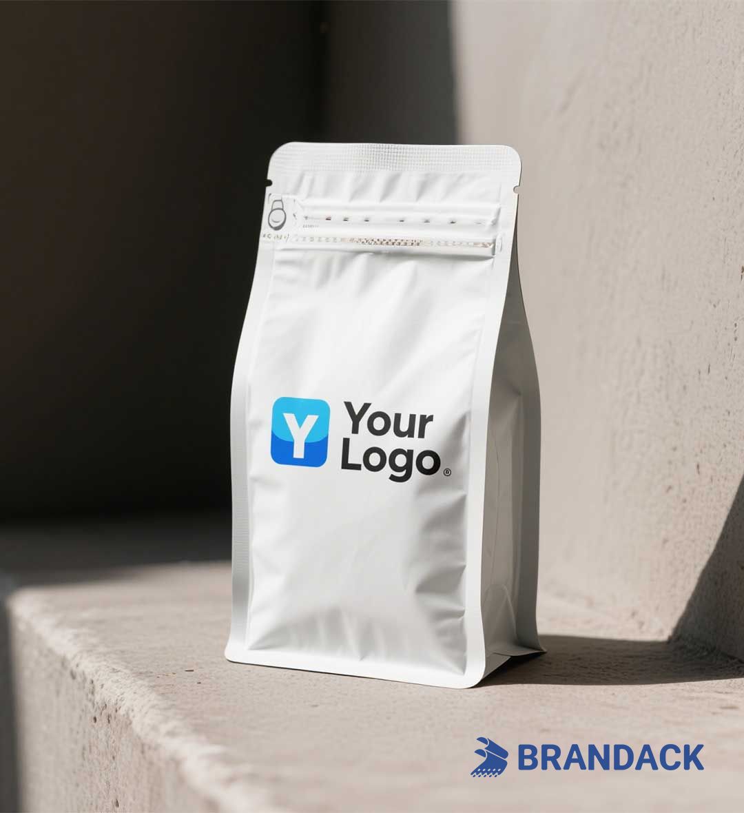 Custom Tea Stand Up Pouches | Printed Packaging Plastic Bags with Logo