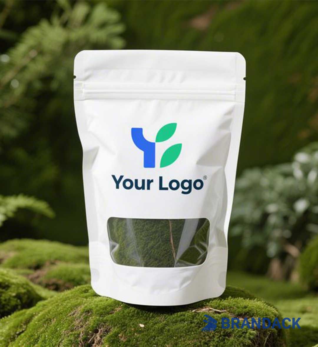 Custom Printed Stand-up Pouches with Window to Stand Out