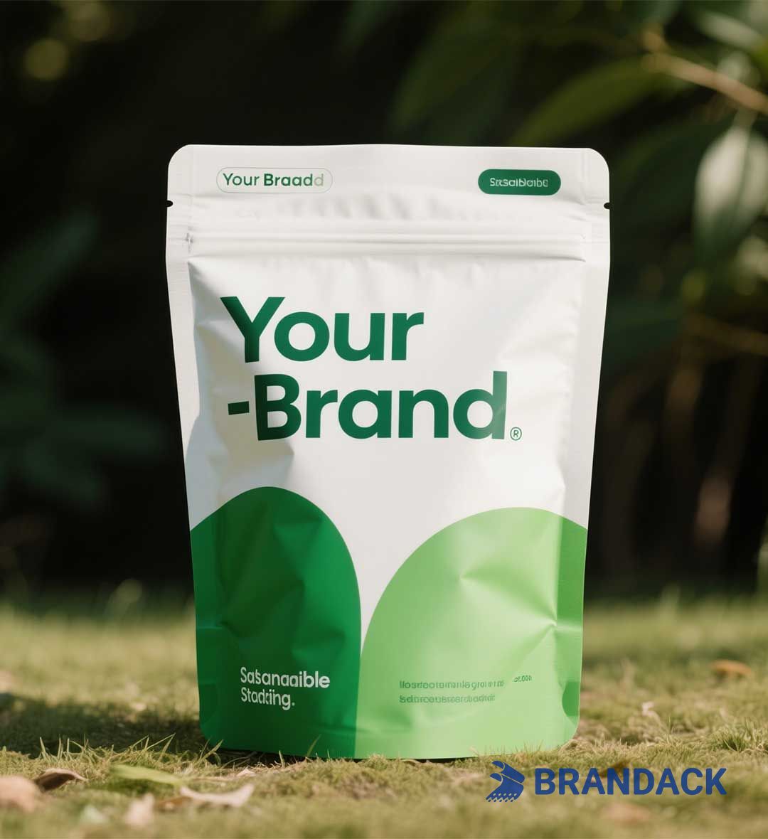 Eco-friendly Biodegradable Kraft Stand Up Pouches to Boost Your Brand