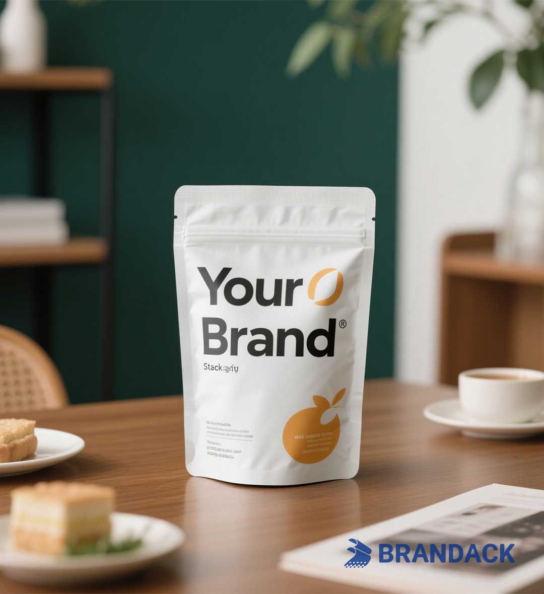 Eco-friendly Biodegradable Kraft Stand Up Pouches to Boost Your Brand