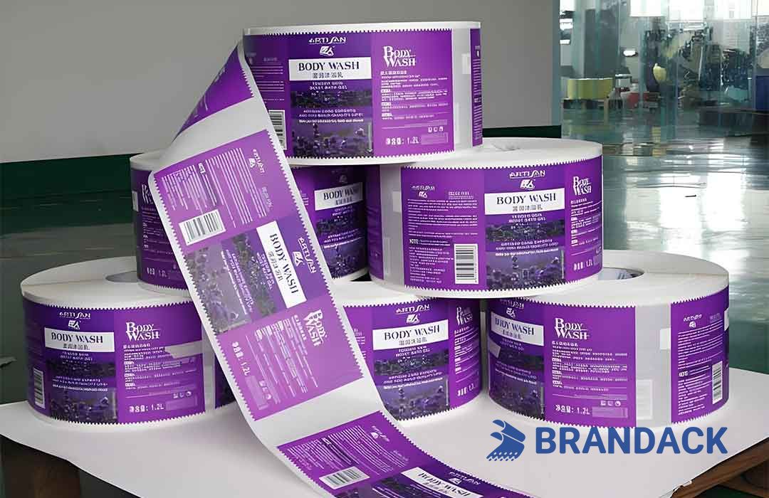 Custom Printed Stickers with Design Service Tailored to Your Brand