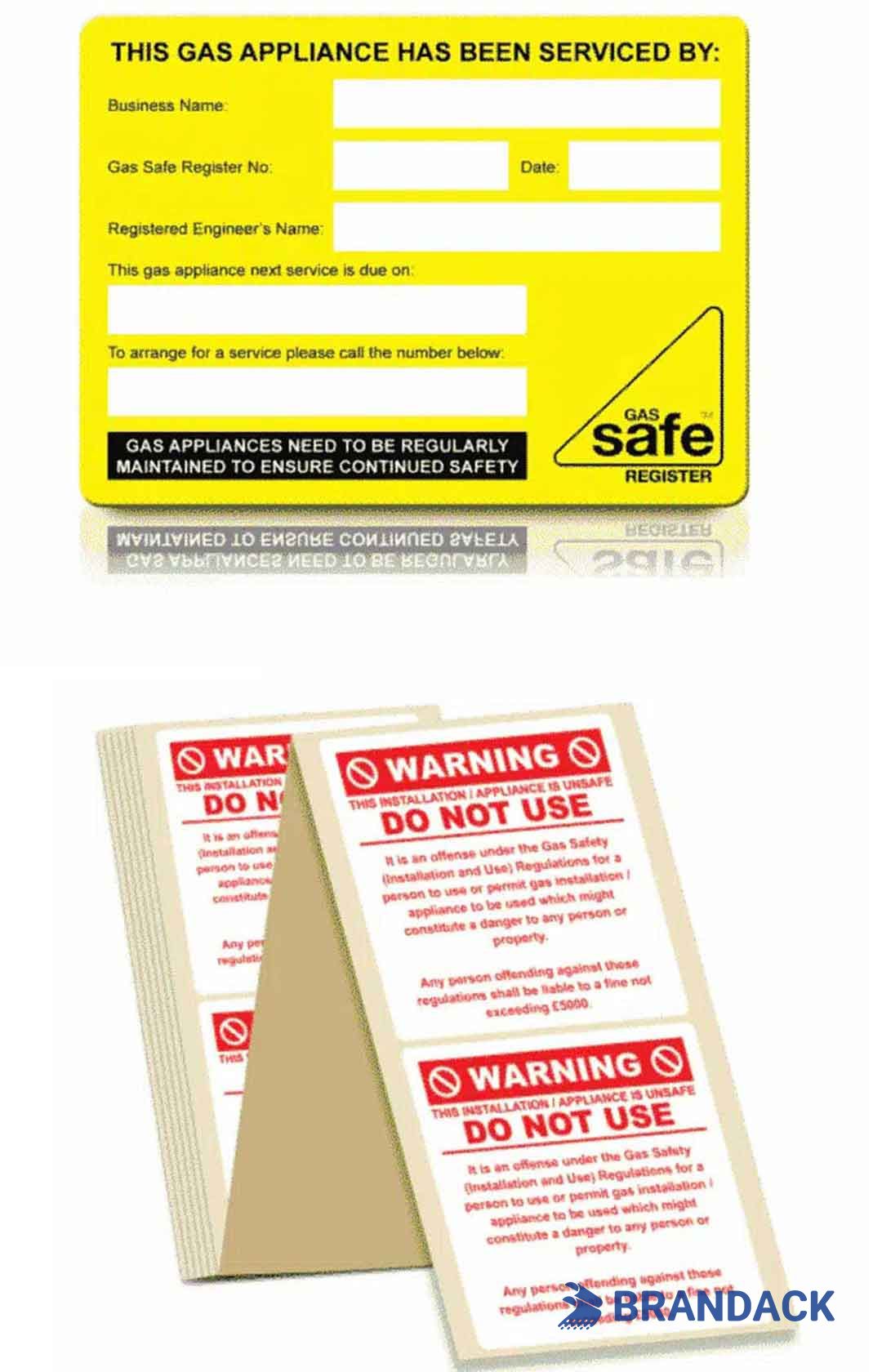 Auto Annual Inspection Sticker Printing Based on Your Templates