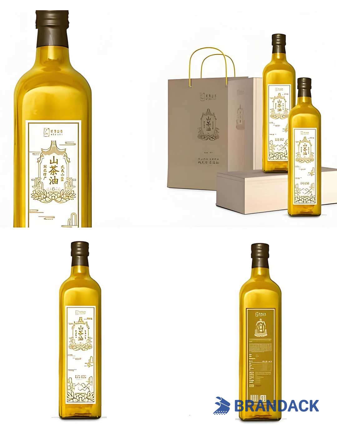 Personalized Vinyl Stickers - Custom Gold Stickers with Logo