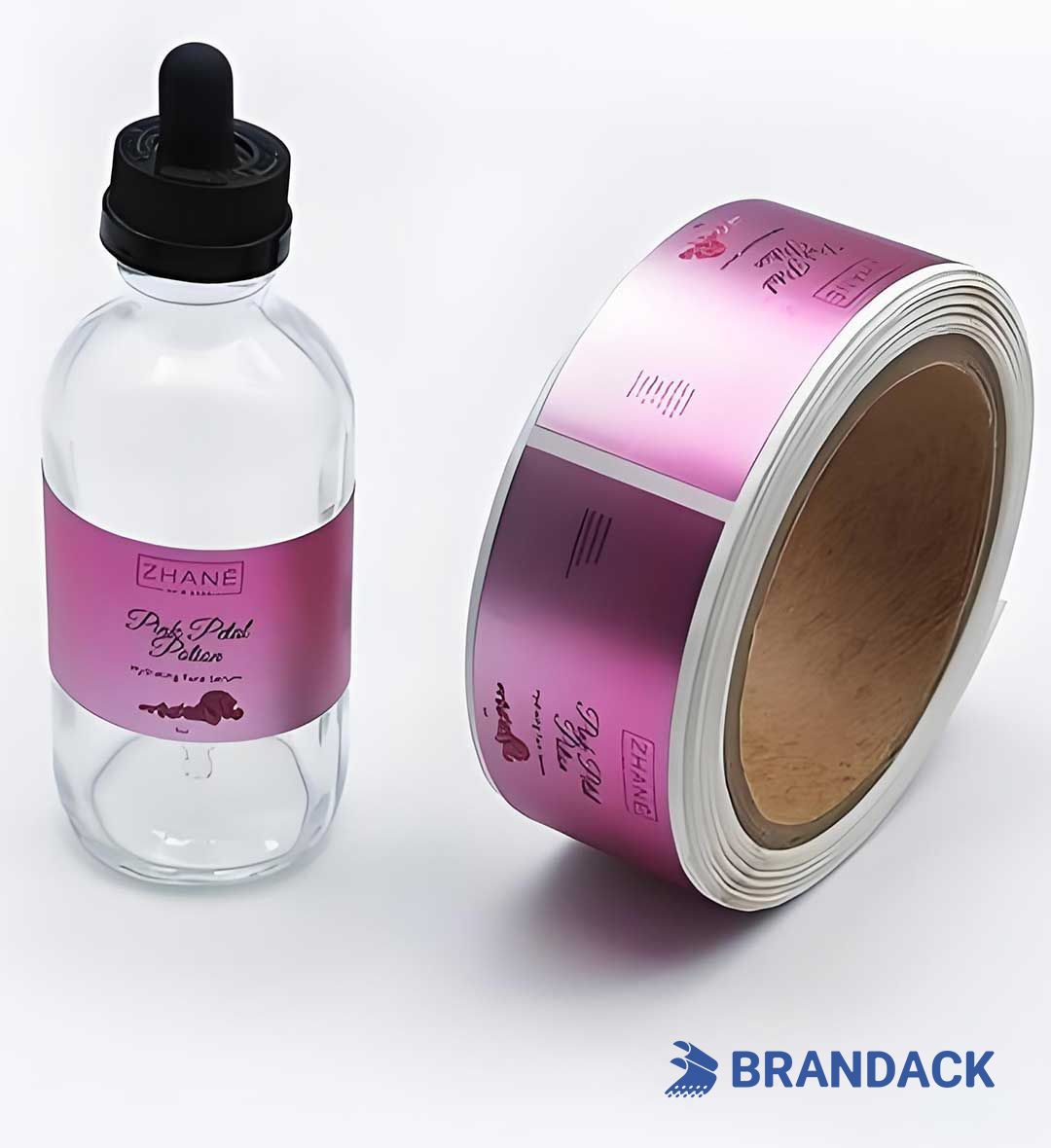 Custom Logo Vinyl Stickers Printing with Design Service