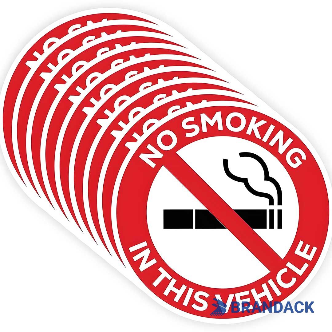 Custom Logo Vinyl Stickers Printing with Design Service