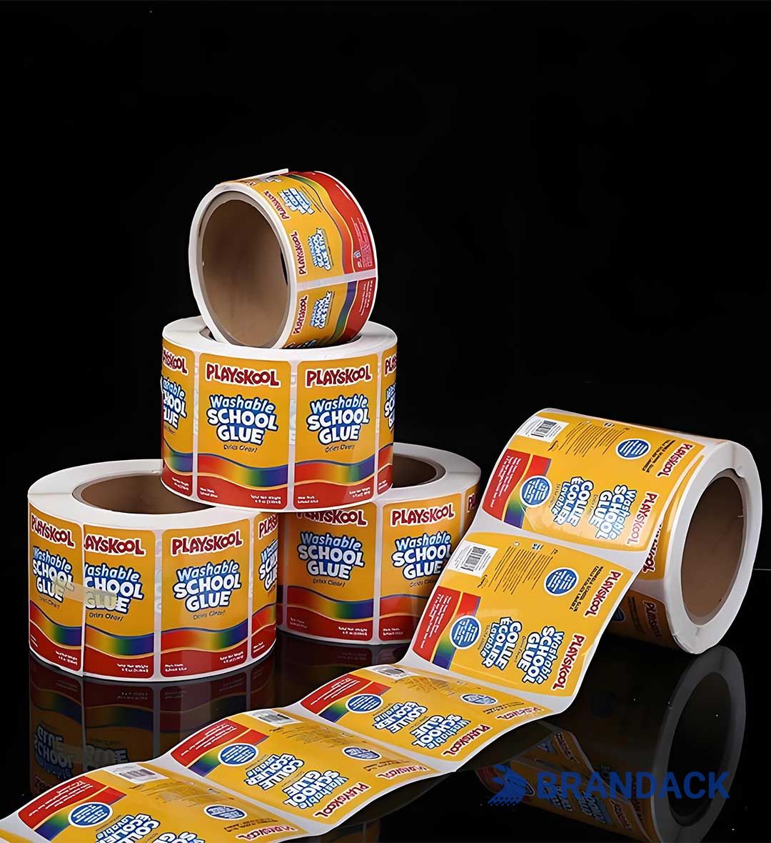 Custom Large Personalised Vinyl Stickers Printing at Low Price