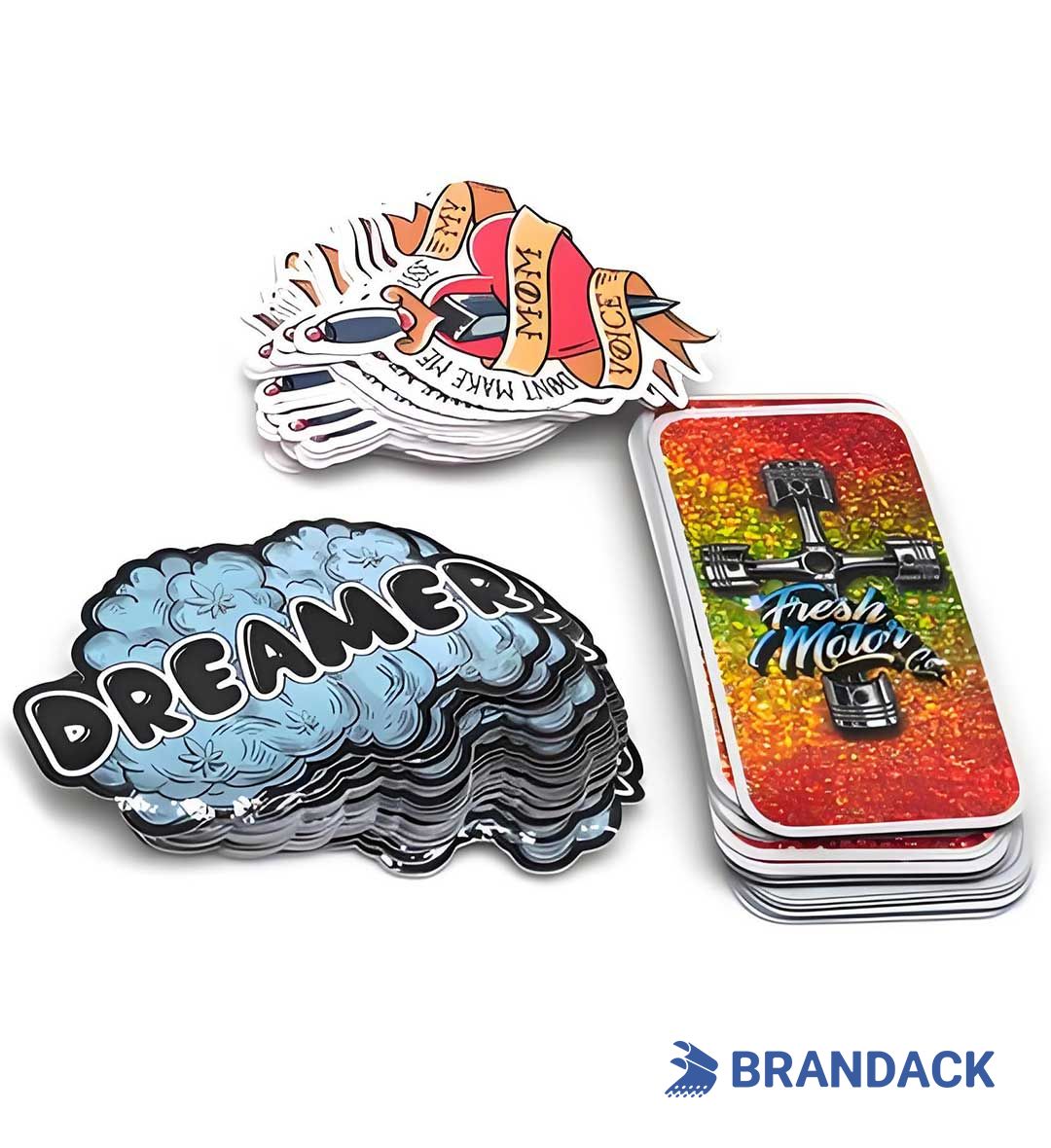 Custom Die Cut Stickers Fast Shipping to Save Your Time