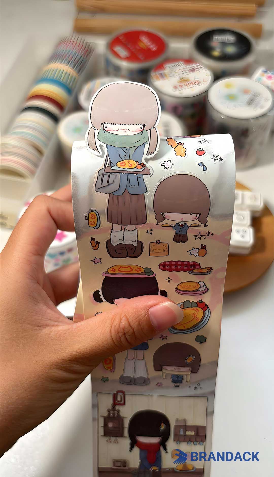 Cut Die Stickers Customized in Bulk to Save Your Cost