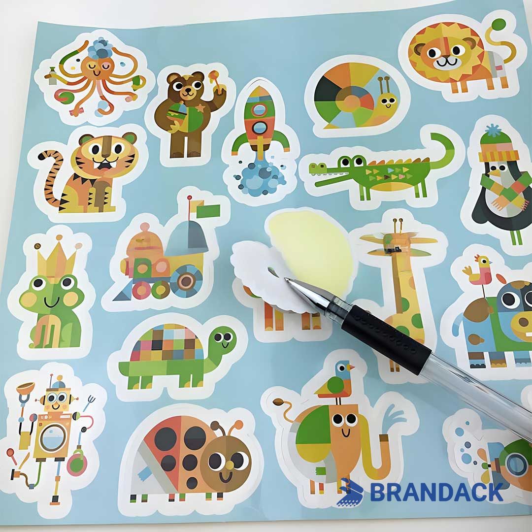 Cut Die Stickers Customized in Bulk to Save Your Cost
