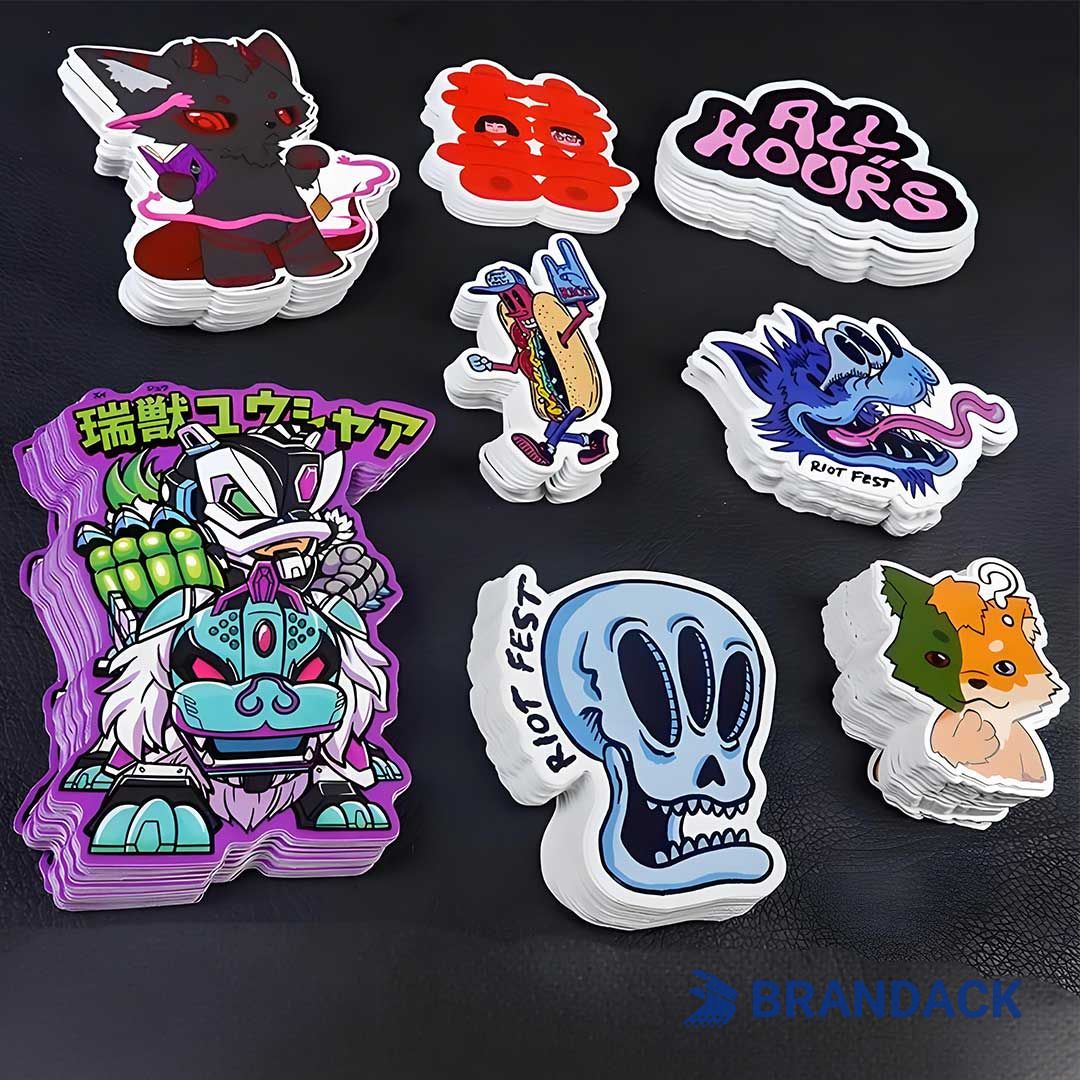 Cut Die Stickers Customized in Bulk to Save Your Cost