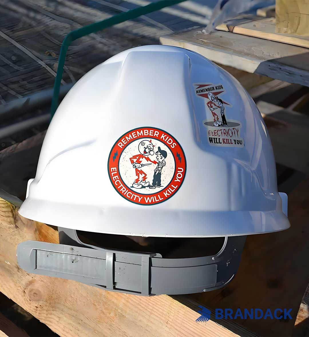 Hard Hat Stickers Design and Hardhat Stickers Printing