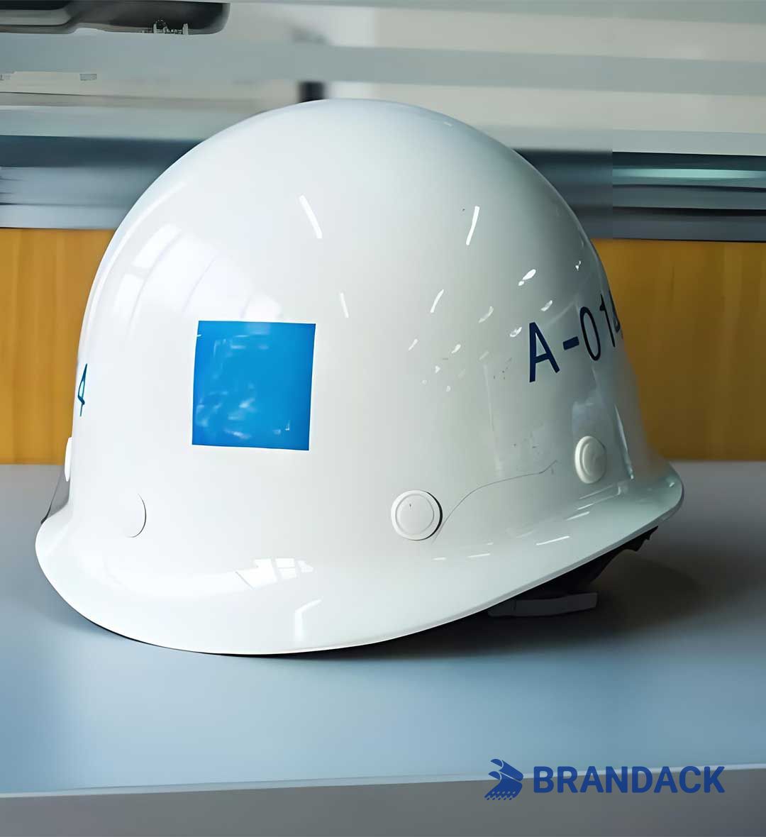 Custom Hard Hat Stickers and Decals with Design Service