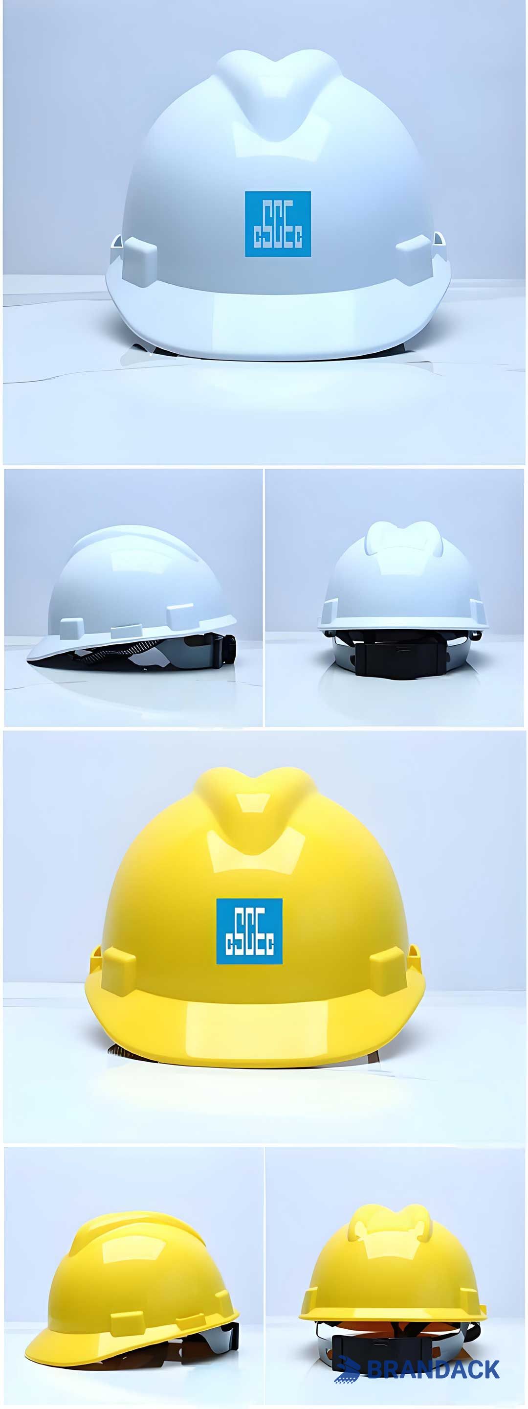 Custom Hard Hat Stickers and Decals with Design Service