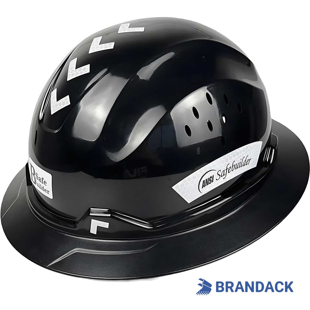 Custom Hard Hat Stickers and Decals with Design Service