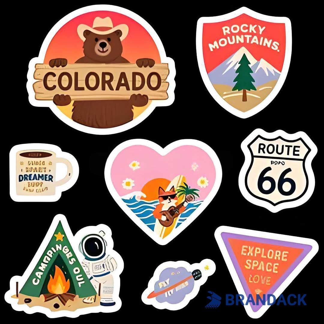 Custom Die Cut Vinyl Decals with Logo Tailored to Your Brand Custom Die Cut Vinyl Decals with Logo Tailored to Your Brand