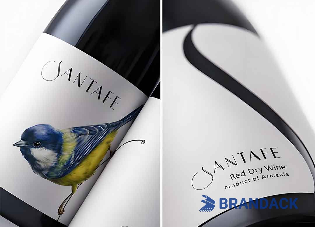 Custom Branded Logo Stickers for Business with Design Service