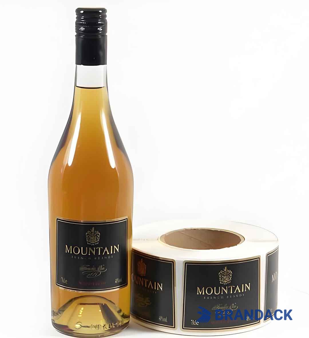 Champagne Bottle Stickers Design and Printing Tailored to Brand Champagne Bottle Stickers Design and Printing Tailored to Brand