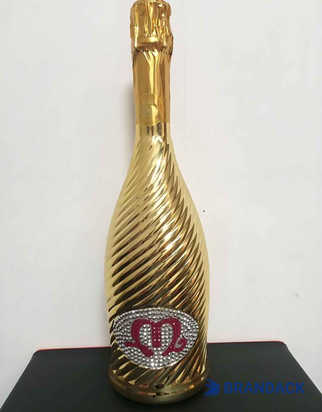 Champagne Bottle Stickers Design and Printing Tailored to Brand Champagne Bottle Stickers Design and Printing Tailored to Brand